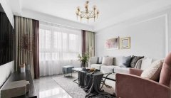 97m²浪漫美式，演绎优雅惬意的小资情调